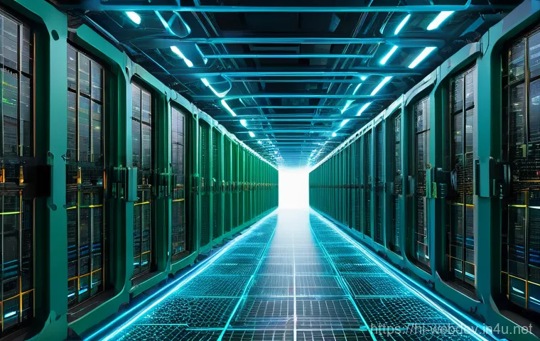 웹개발자 기술 스택 확장 - **Prompt:** A diverse group of professional web developers, male and female, in a brightly lit, mode...