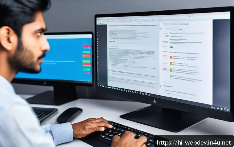 웹개발자 API 개발 - A modern office environment showing a diverse team of Indian software developers collaborating over ...