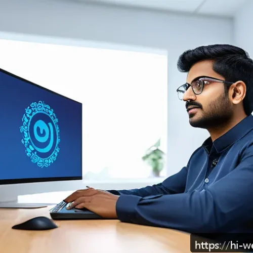 웹개발자 주간 업무 기록 - A modern web development workspace featuring a young Indian software engineer working on React Concu...